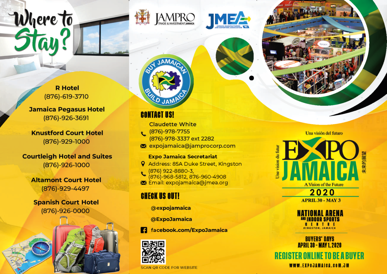 Expo Jamaica 2020 Jamaican Consulate Atlanta