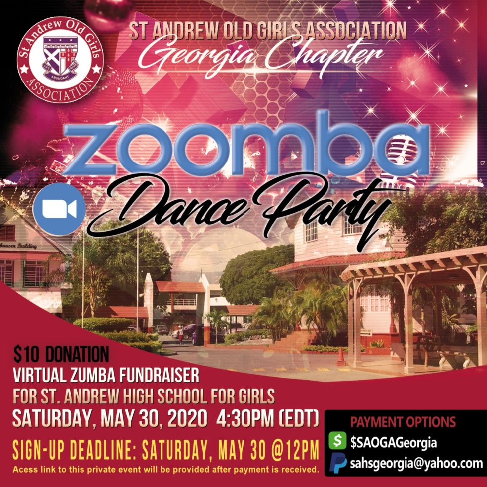 St. Andrew Old Girls Association Chapter Virtual Zumba